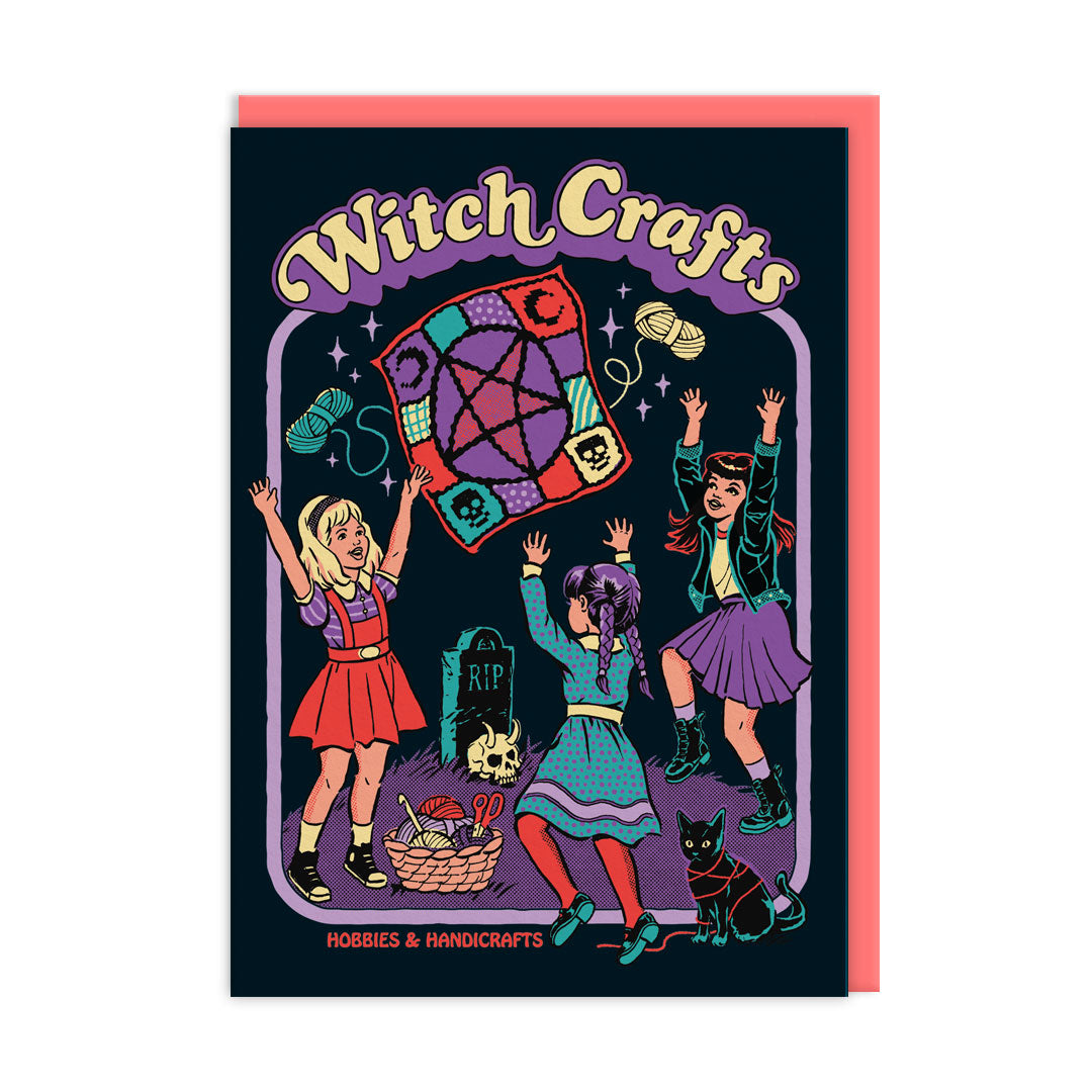 Grußkarte - Witch Cratfs