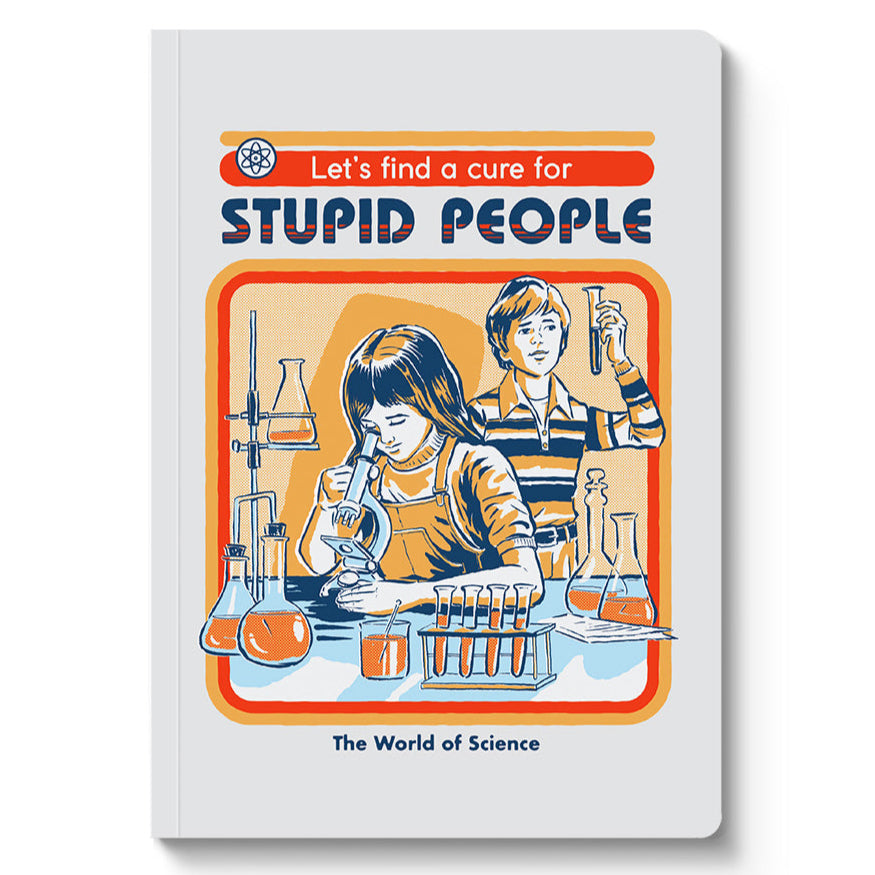 Notizbuch - Cure for Stupid People