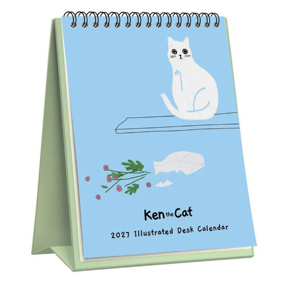 2027 Tischkalender - Ken The Cat