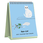 2027 Tischkalender - Ken The Cat