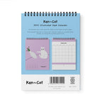 2027 Tischkalender - Ken The Cat