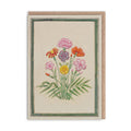 Mini Grußkarte - Carnations
