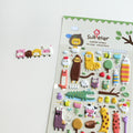 Stickerbogen - Animals