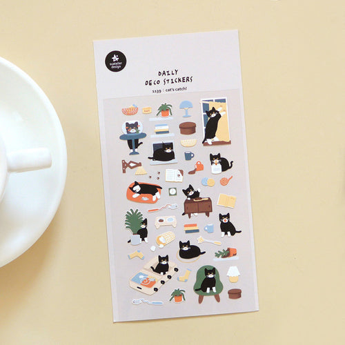Stickerbogen - Cat