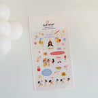 Stickerbogen - Congratulations