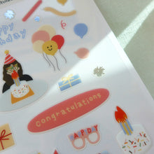 Stickerbogen - Congratulations