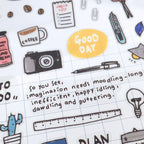 Stickerbogen - Daily