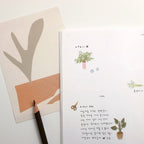 Stickerbogen - Flower Cafe