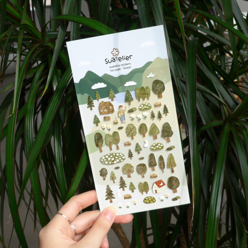 Stickerbogen - Forest