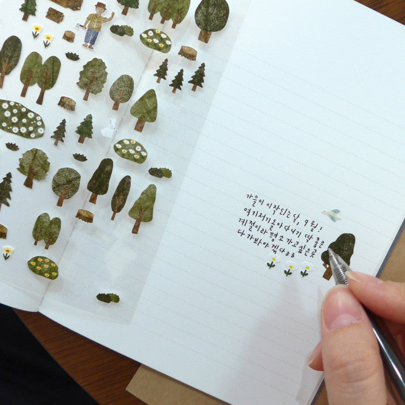 Stickerbogen - Forest