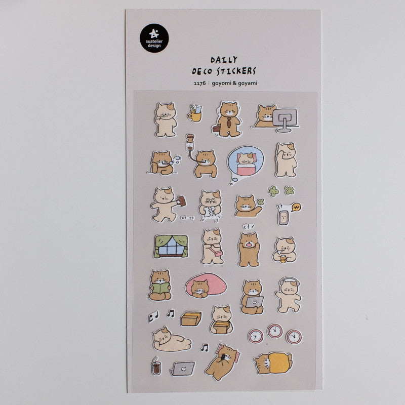 Stickerbogen - Characters