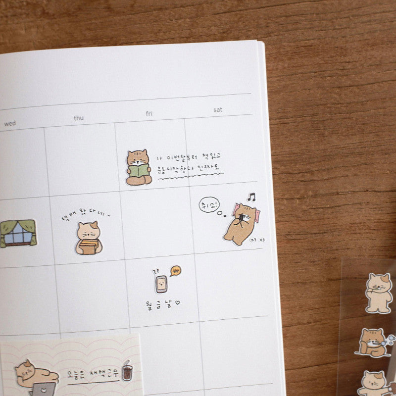 Stickerbogen - Characters