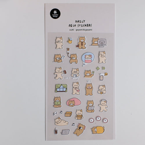 Stickerbogen - Characters