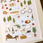 Stickerbogen - In The Garden