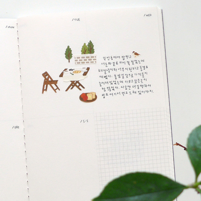 Stickerbogen - In The Garden