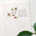 Stickerbogen - In The Garden