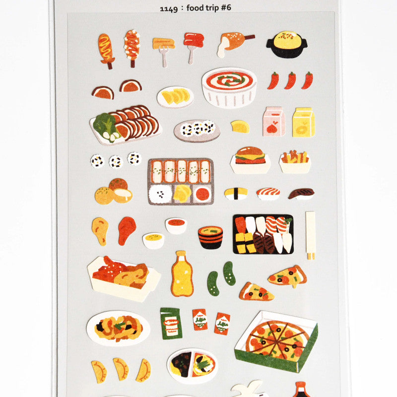 Stickerbogen - Take Out