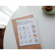 Stickerbogen - Food