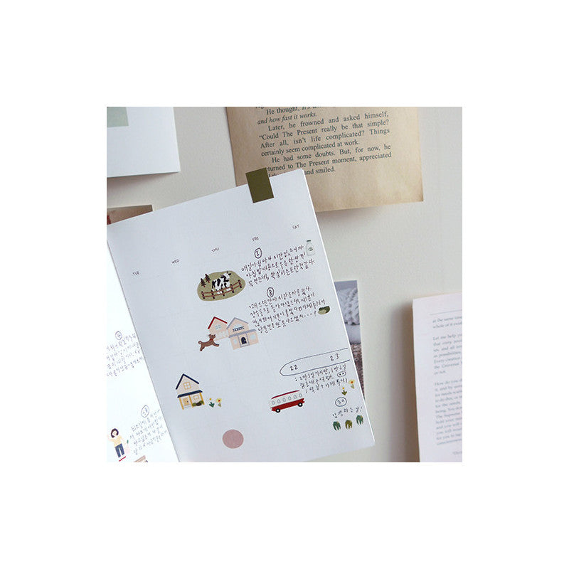 Stickerbogen - Village
