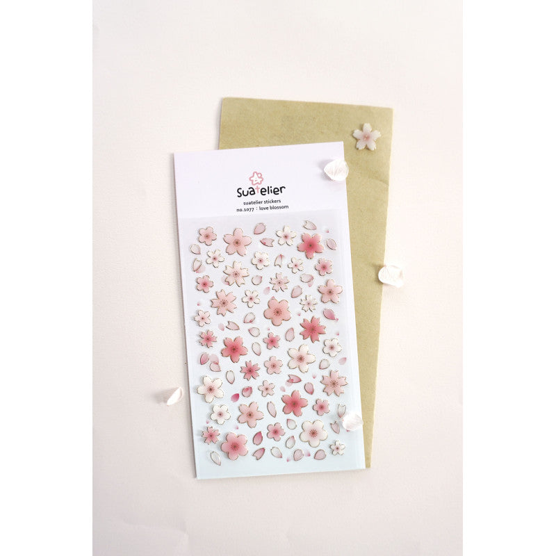 Stickerbogen - Cherry Blossoms