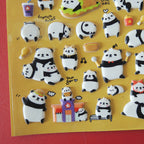 Stickerbogen - Panda