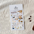 Stickerbogen - Coffee
