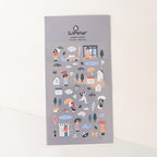Stickerbogen - Rainy Day
