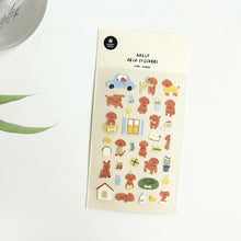 Stickerbogen - Puppy