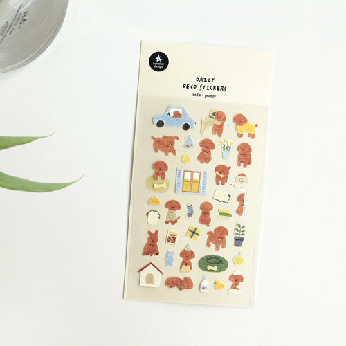 Stickerbogen - Puppy