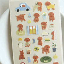 Stickerbogen - Puppy