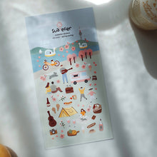 Stickerbogen - Spring
