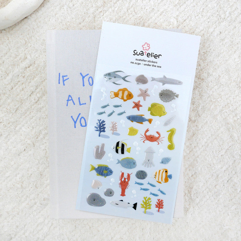 Stickerbogen - Under The Sea
