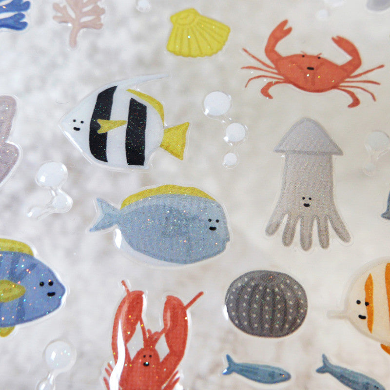 Stickerbogen - Under The Sea