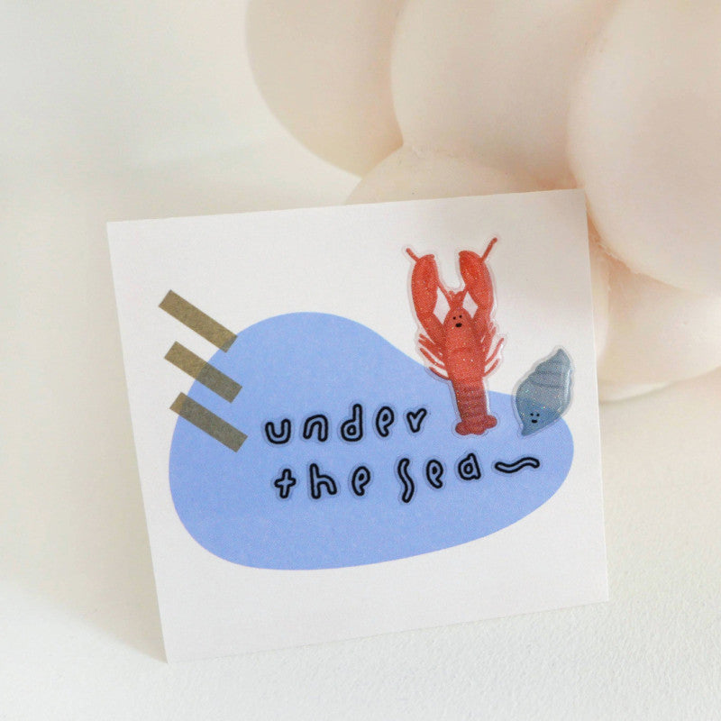 Stickerbogen - Under The Sea