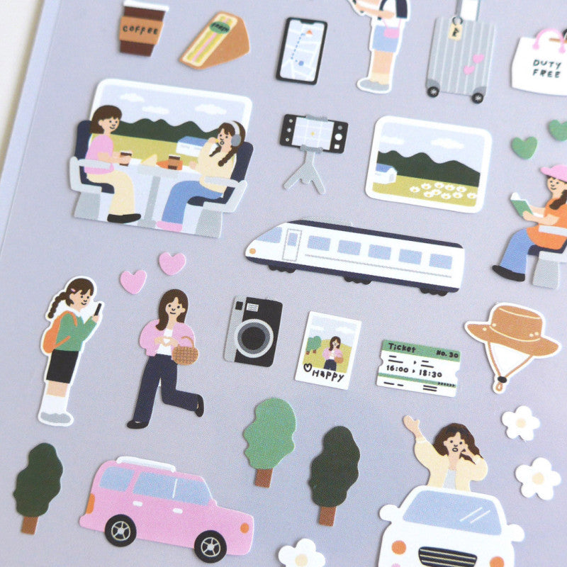 Stickerbogen - Vlog Trip