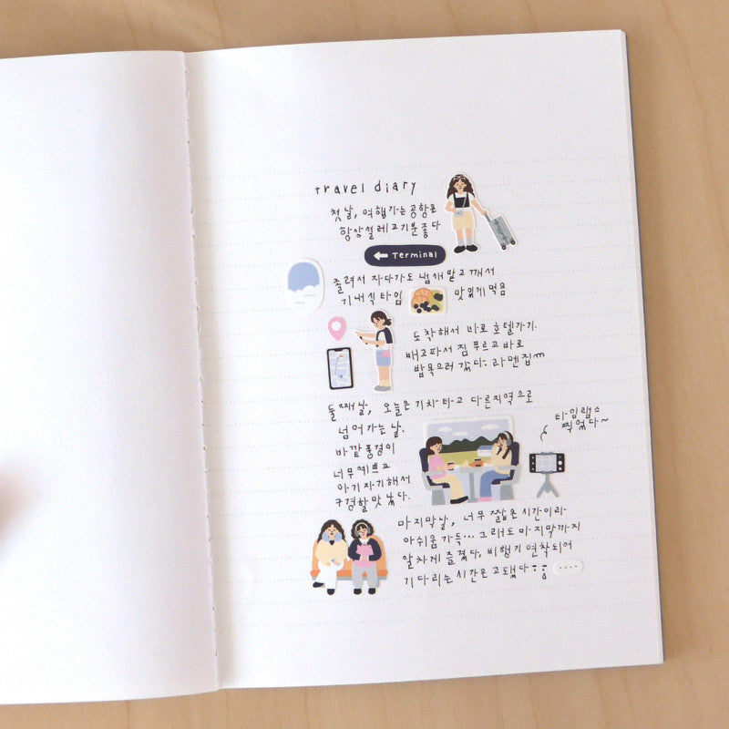 Stickerbogen - Vlog Trip