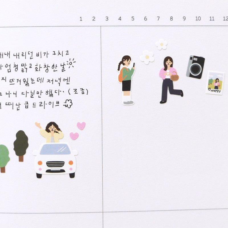 Stickerbogen - Vlog Trip