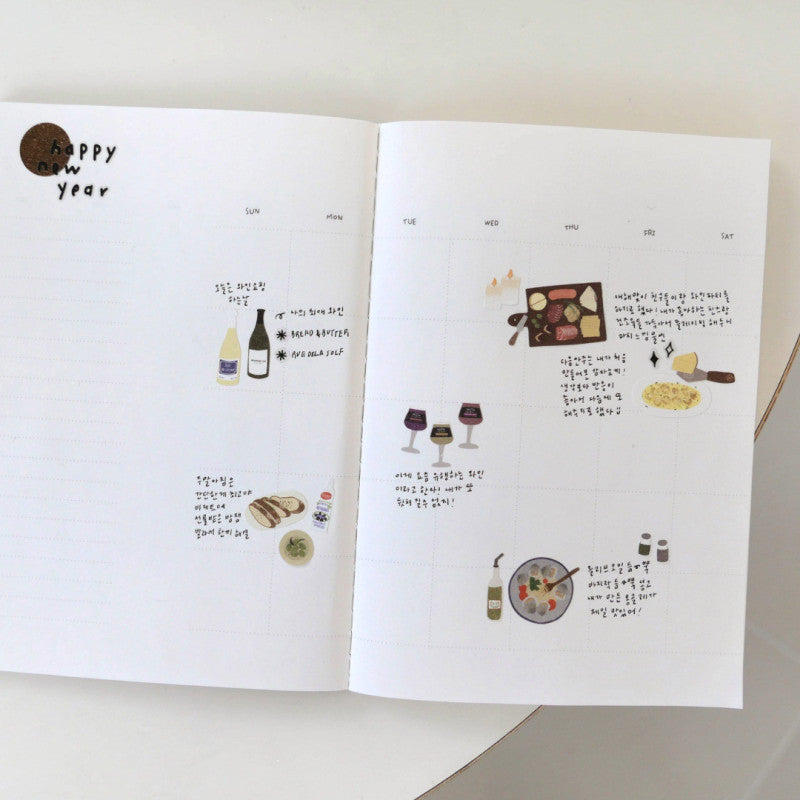 Stickerbogen - Wine Bar