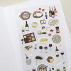 Stickerbogen - Wine Bar