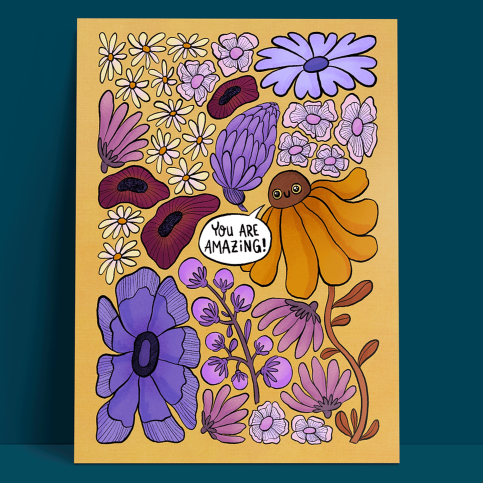 Postkarte - You Are Amazing