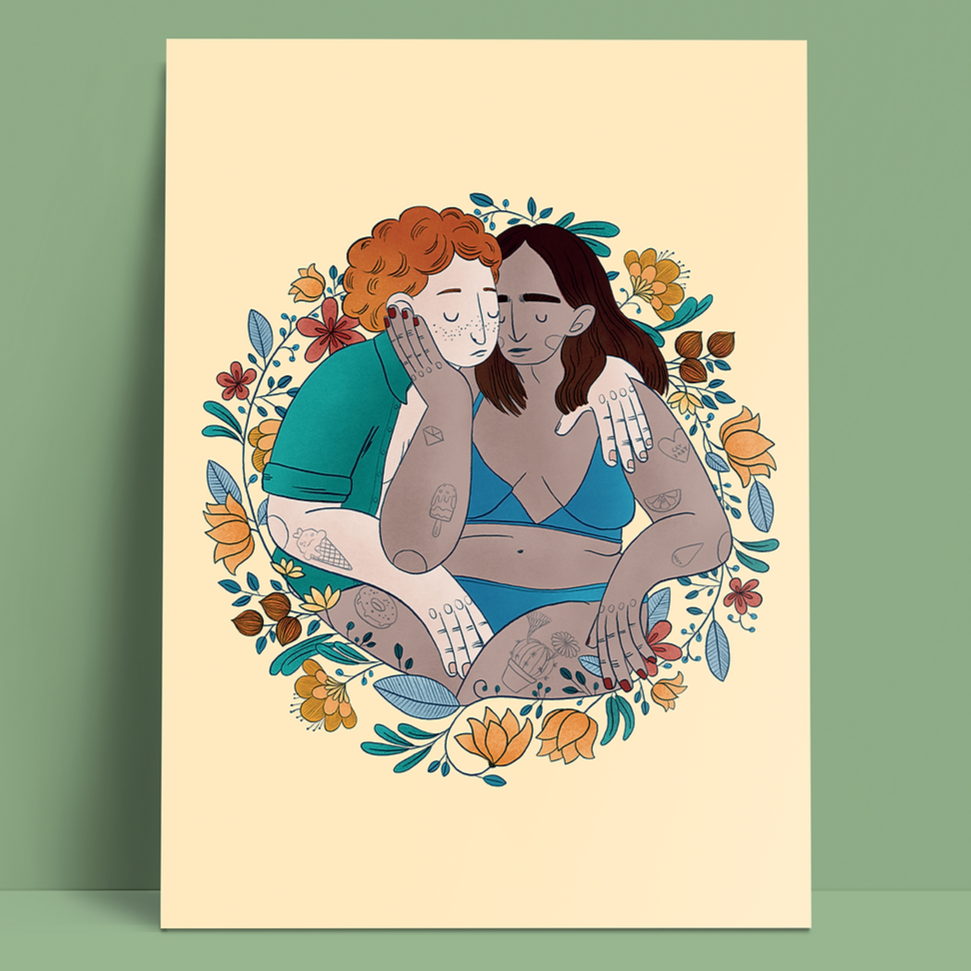 Postkarte - Just Friends