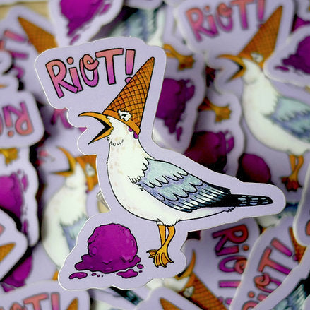 Sticker - Riot!