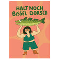 Postkarte - Halte Dorsch