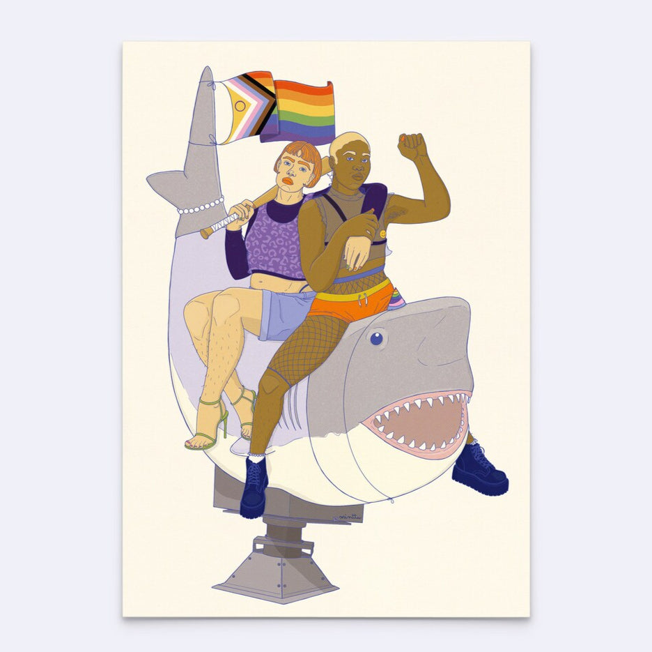 A4 Print - Happy Riot