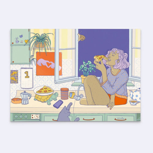Postkarte - Home Sweet Home