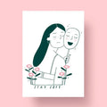 Postkarte - Stay Soft