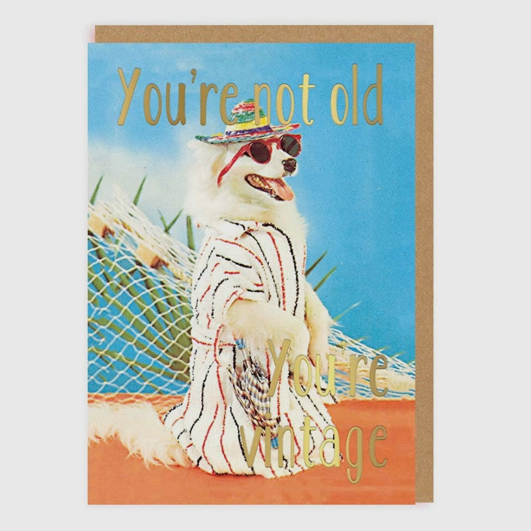 Grußkarte - You're Vintage