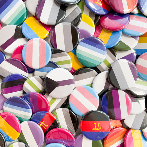 Buttons - Pride Flag