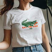 Eat The Rich Front Print T-Shirt