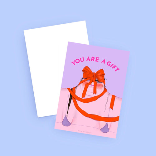 Postkarte - You are a Gift
